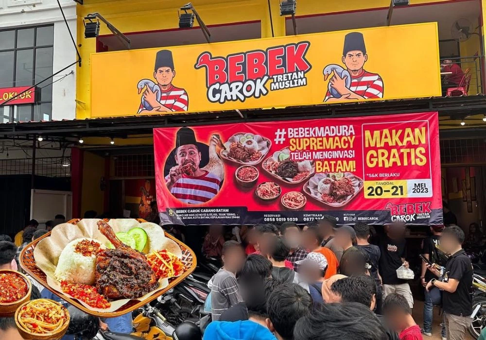 Waralaba bebek carog